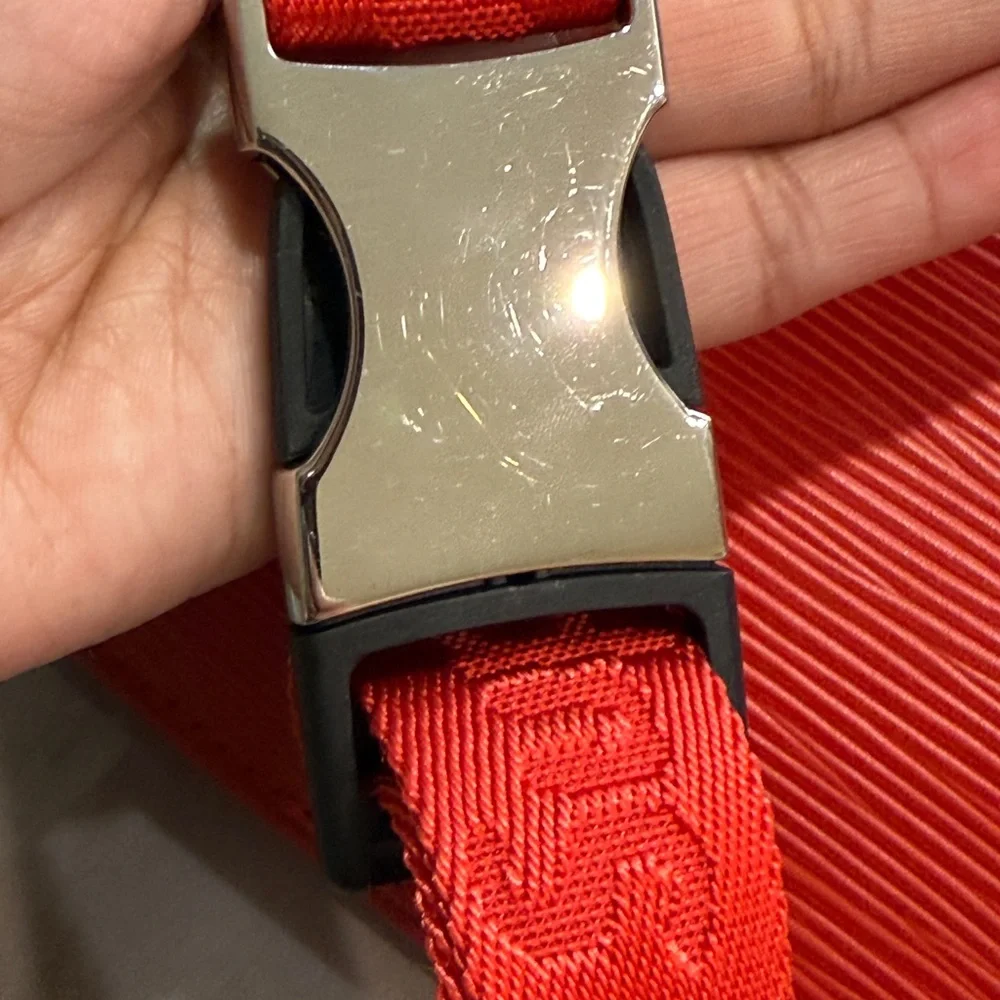 Supreme Collaboration Red Epi Leather Bumbag PM Bag